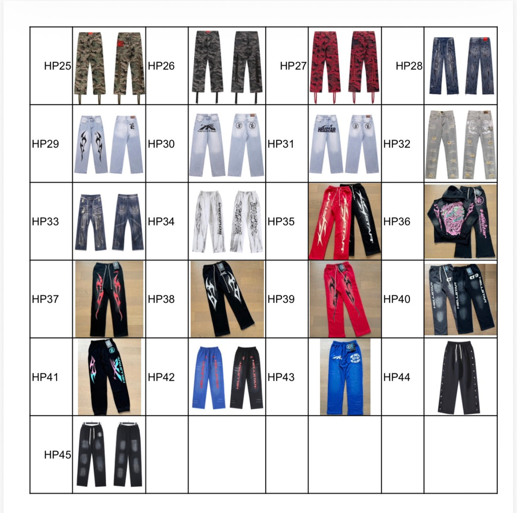 Any Hellstar hoodie or pants