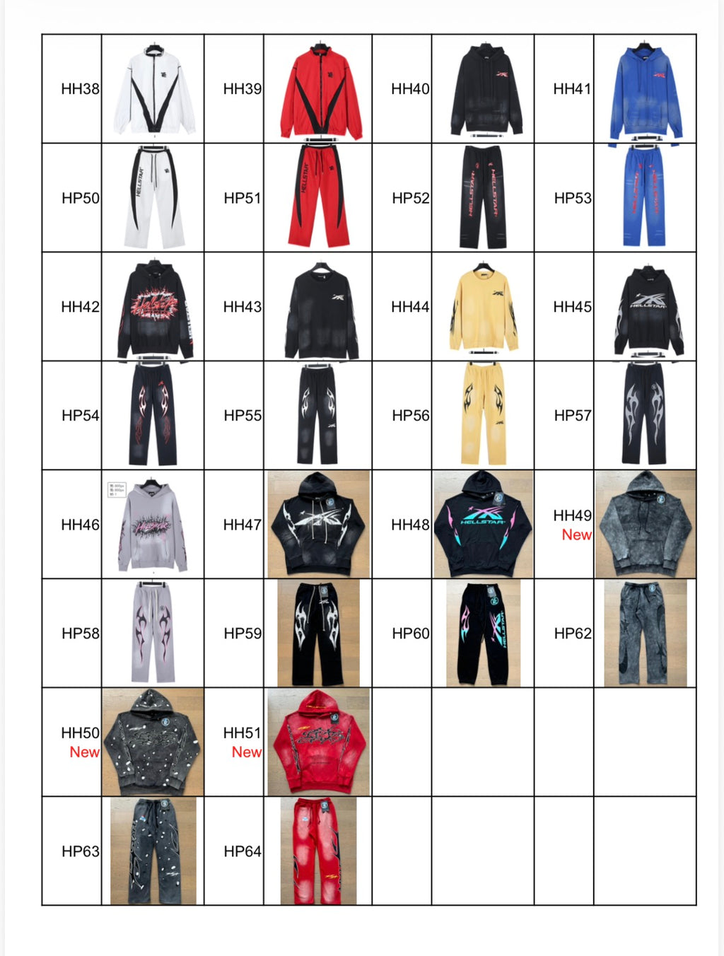 Any Hellstar hoodie or pants