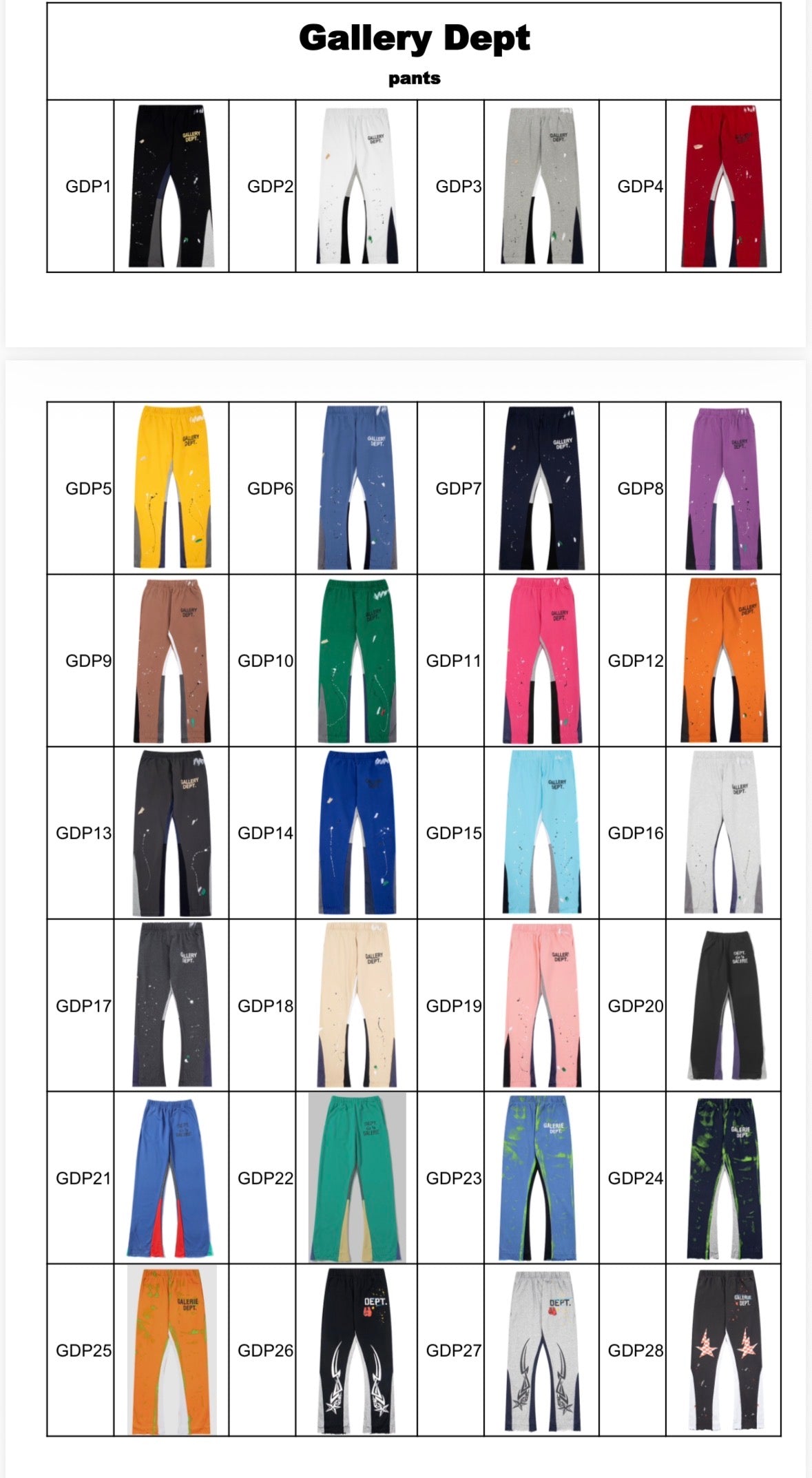 Gallery Dept pants
